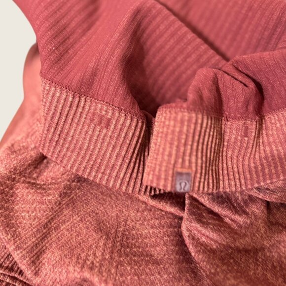 Lululemon Rest Less Pullover 6 Knit Mulled Wine Pink Savannah Long Sleeve - Picture 8 of 10